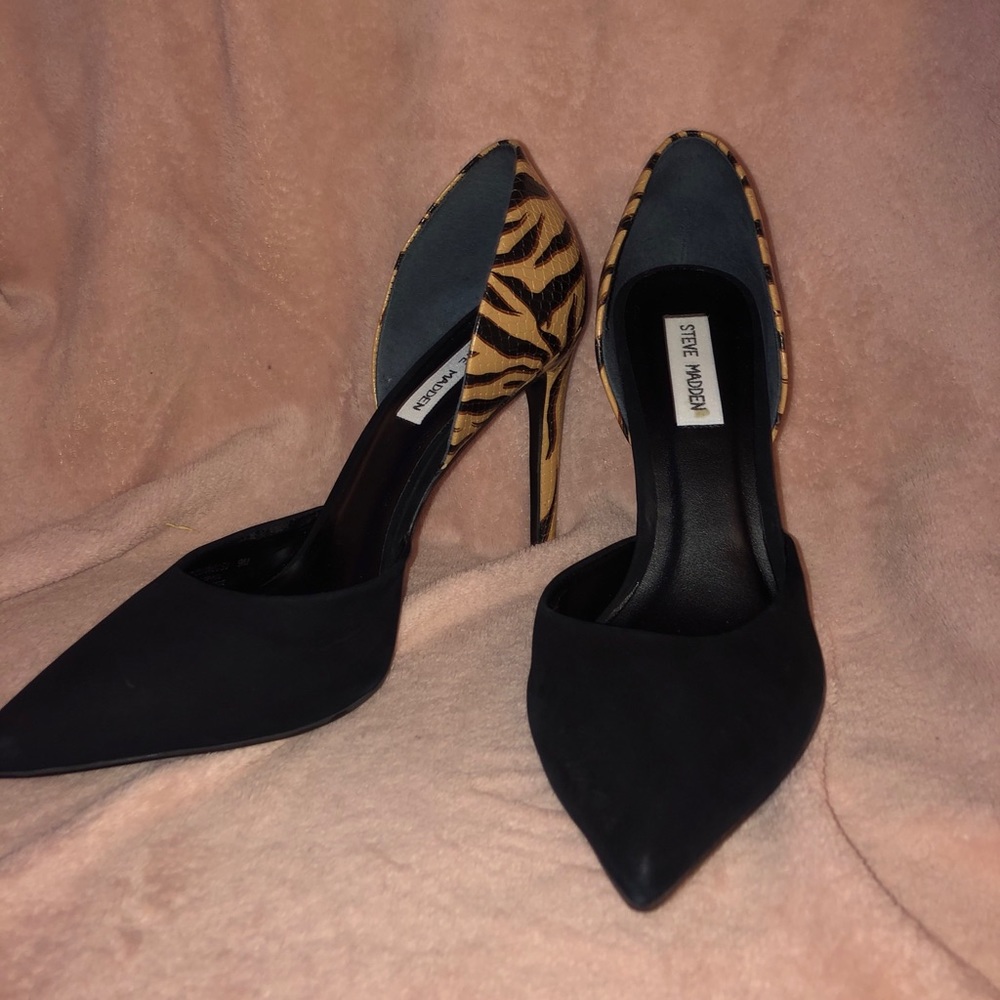 NEW Steve Madden Hypnotic Tiger D'Orsay Pumps